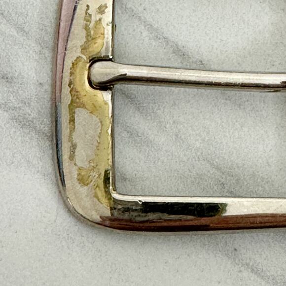 Dutyman Silver Tone Simple Basic Belt Buckle - Picture 3 of 10